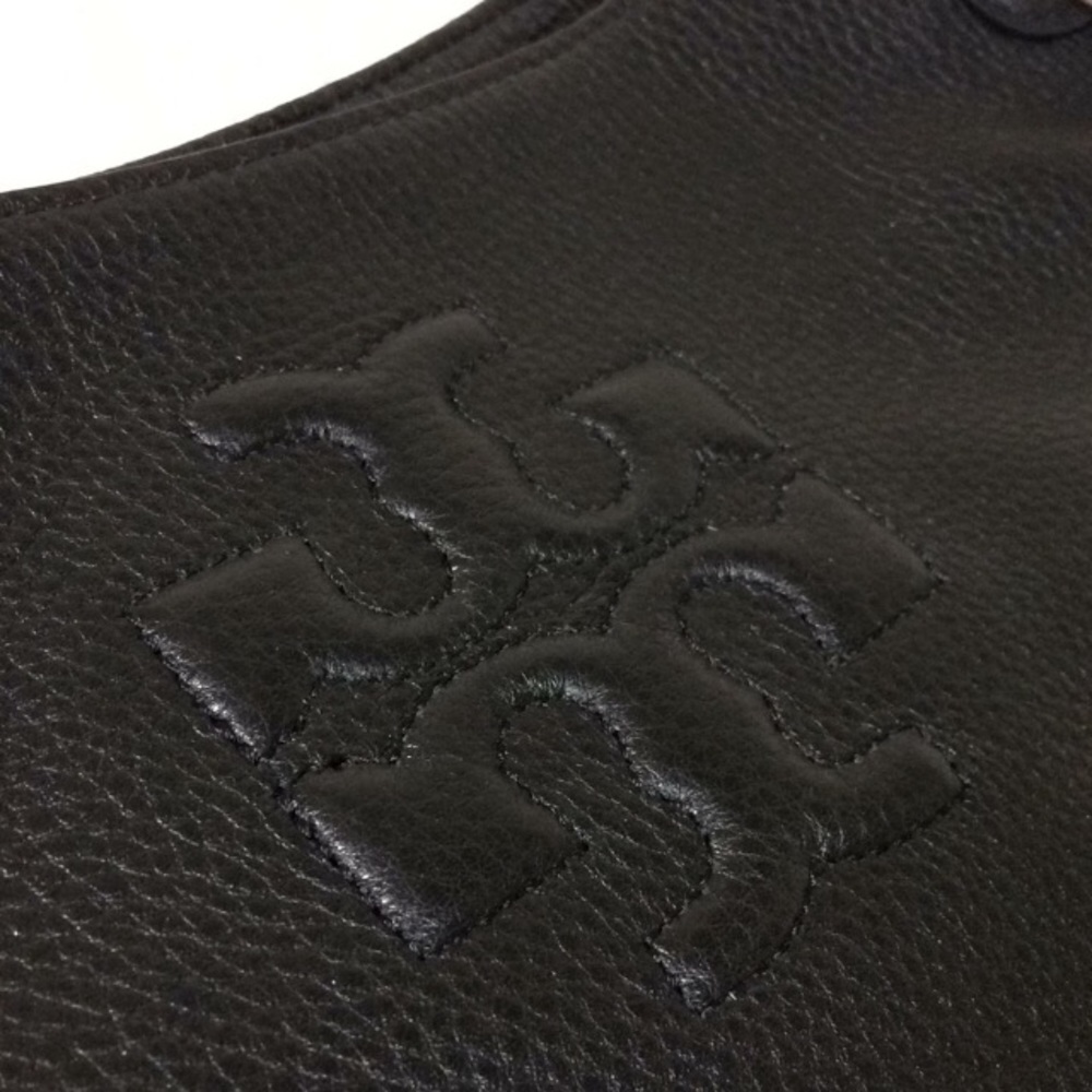 Tory Burch Black Thea Slouchy Chain Tote - Picture 7 of 11